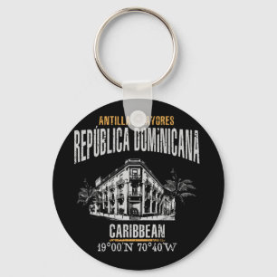 Dominican Republic Keychain