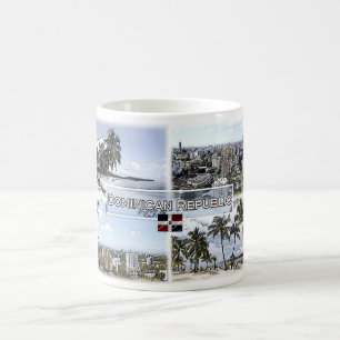 Dominican Republic - Mosaic - Coffee Mug