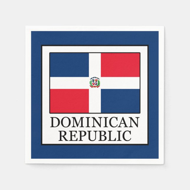 Dominican Republic Napkin (Front)