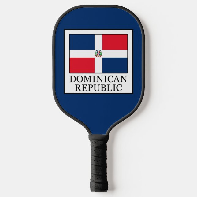 Dominican Republic Pickleball Paddle (Front)