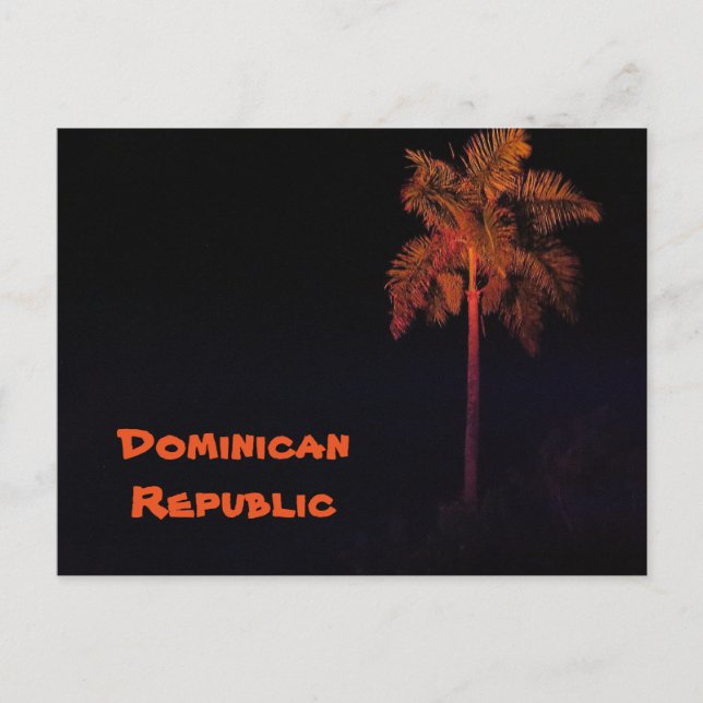 Dominican Republic postcard (Front)