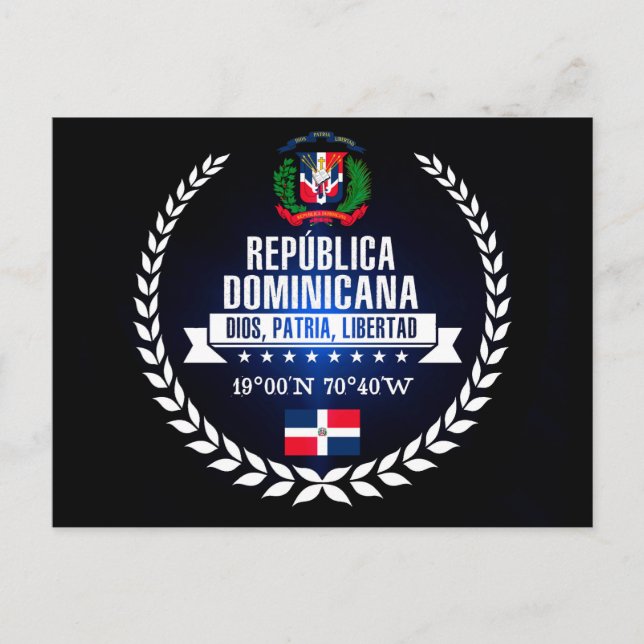 Dominican Republic Postcard (Front)
