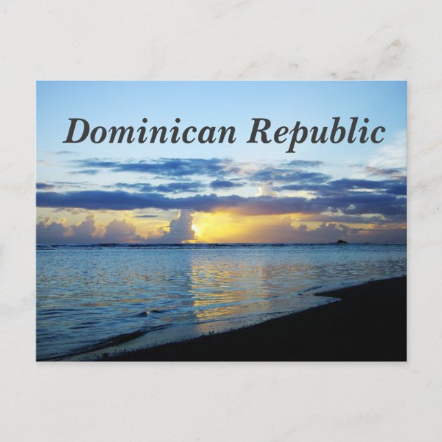 Dominican Republic Postcard (Front)