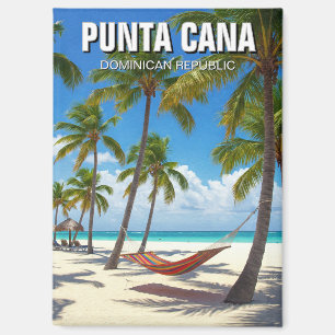Dominican Republic Punta Cana Beach Travel Magnet