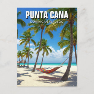 Dominican Republic Punta Cana Beach Travel Postcard