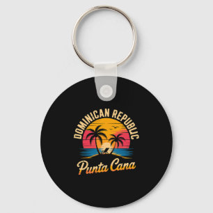 Dominican Republic Punta Cana Vacation Keychain