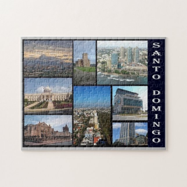 Dominican Republic - Santo Domingo - Jigsaw Puzzle (Horizontal)