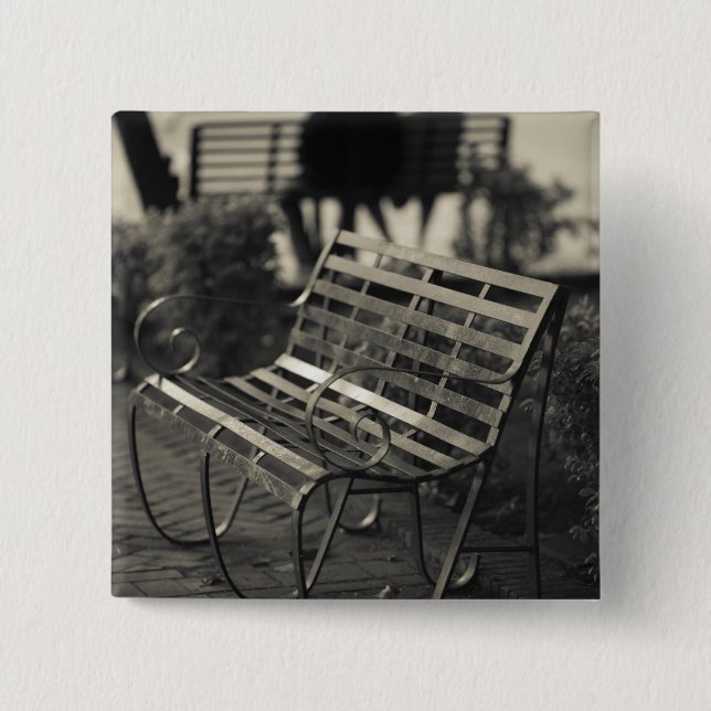 Dominican Republic, Santo Domingo, Zona 2 Inch Square Button (Front)