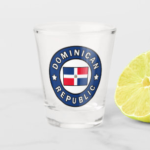 Dominican Republic Shot Glass