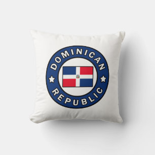 Dominican Republic Throw Pillow