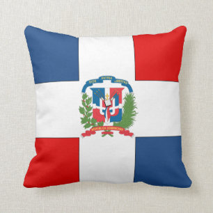 Dominican Republic Throw Pillow