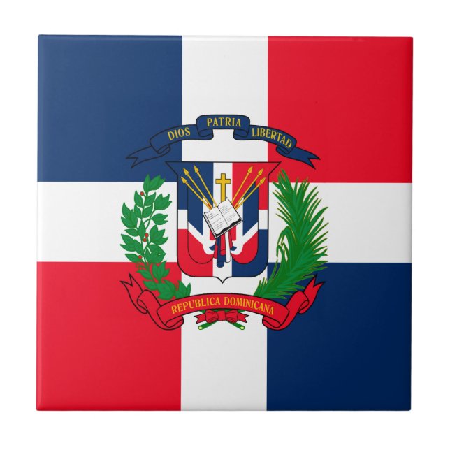 Dominican Republic Tile (Front)