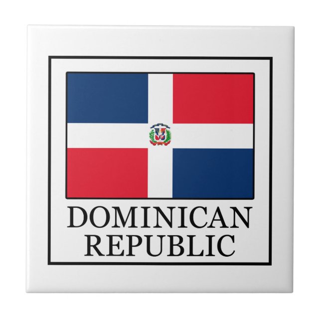 Dominican Republic Tile (Front)