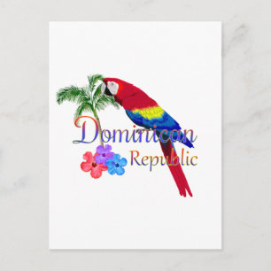 Dominican Republic Tropical Postcard