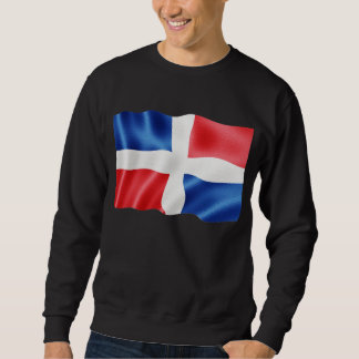 Dominican Republic Waving Sweatshirt