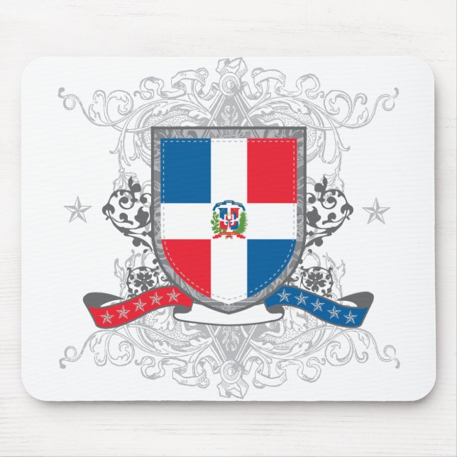 Dominican Shield Mouse Pad (Front)