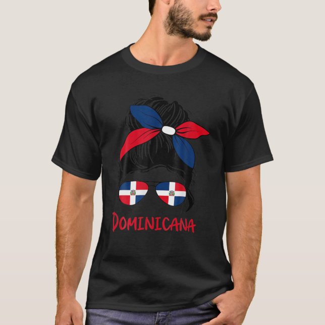 Dominicana Dominican Girl Republica Dominicana Rep T-Shirt (Front)