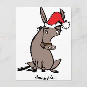 Dominick Donkey Postcard