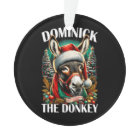 Dominick L'âne Drôle Noël Italien Christ