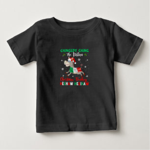 Dominick The Christmas Donkey-Italian Donkey Baby T-Shirt
