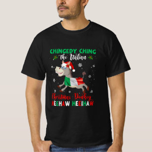 Dominick The Christmas Donkey-Italian Donkey T-Shirt