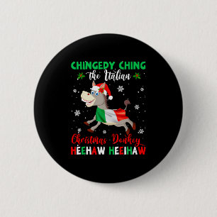 Dominick The Christmas Italian Chris  2 Inch Round Button
