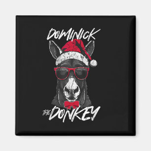 Dominick The Donkey Christmas Funny  Magnet