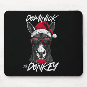 Dominick The Donkey Christmas Funny Mouse Pad