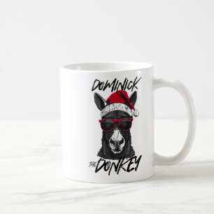 Dominick The Donkey Funny Christmas Italian Christ Coffee Mug