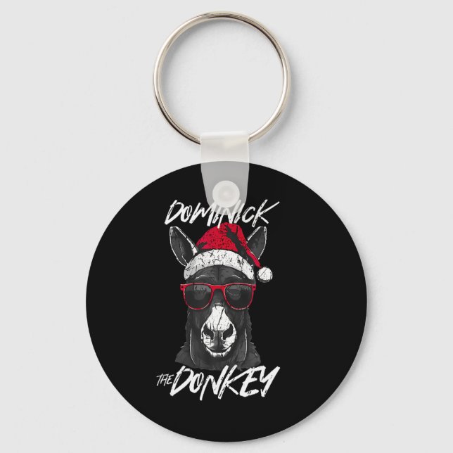Dominick The Donkey  Keychain (Front)
