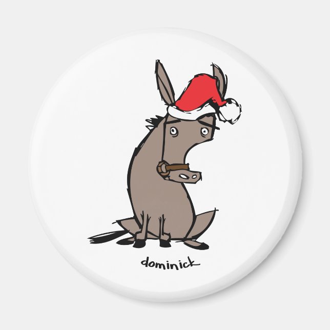 Dominick the Donkey Magnet (Front)