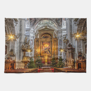 Dominikanerkirche St. Maria Rotunda Kitchen Towel