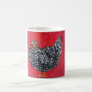 Dominique Chicken Coffee Mug