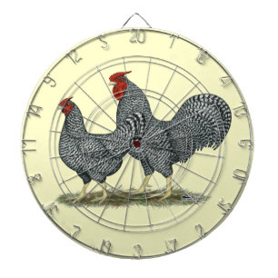 Dominique Chickens Dartboard