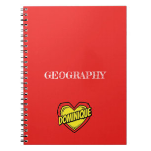 Dominique rED Notebook
