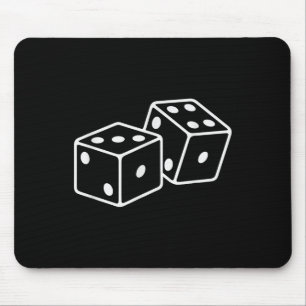 Domino 6 And 7 Matching 67 Dominos Group Costumes Mouse Pad