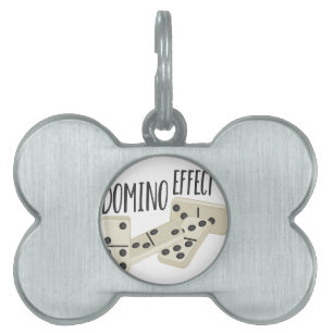 Domino Effect Pet Tag