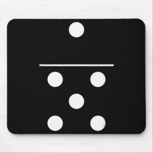 Domino Game 5 1 Funny Halloween Group Costume Shir Mouse Pad