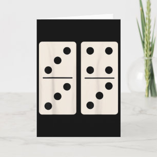 Domino Game 6 7 Funny 67 Alpha Slang Gen Z Brainro Card