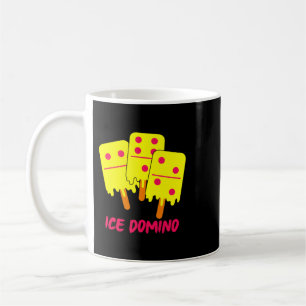 Domino Lover Ice Cream Popsicle Dominoes Fan Tile Coffee Mug