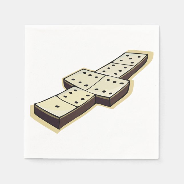 Domino Paper Napkins (Front)
