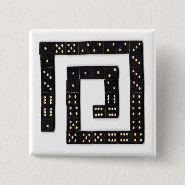 Domino Spiral Button (Front)