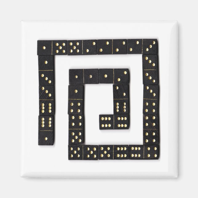 Domino Spiral Magnet (Front)