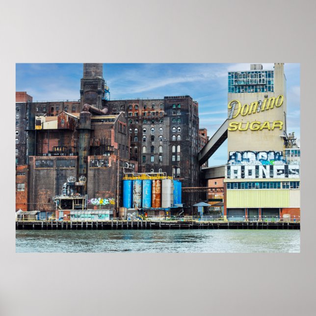 Domino Sugar Factory Poster (Front)