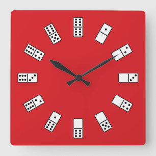 Domino Wall Clock
