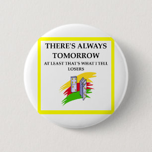DOMINOES 2 INCH ROUND BUTTON