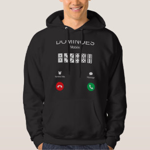 Dominoes are calling funny dominoes player gift hoodie