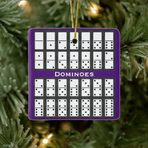 Dominoes Design Ornament