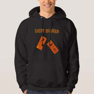Dominoes Game Pieces Funny Halloween Double Six Do Hoodie
