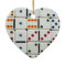 Dominoes ornament